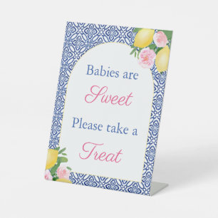 Signe De Table Arche de citrons italiens Les bébés sont doux Baby