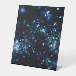 Signe De Table Arrière - plan Galaxy