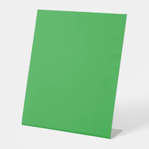 Signe De Table Arrière - plan vert et frontière blanche pour un â