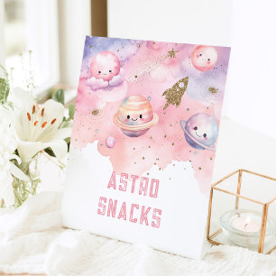 Signe De Table Astro Snacks Extérieur planètes fête d'anniversair