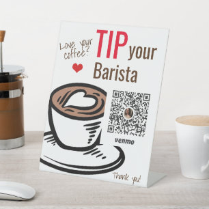 Signe De Table Astuce ton café Barista