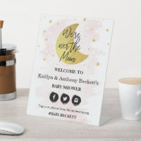 Au-Dessus De La Lune | Accueil Baby shower Filles
