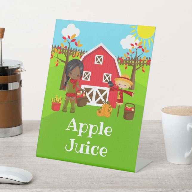 Signe De Table Automne Nymphère de l'automne Anniversaire Fille d (In SItu)