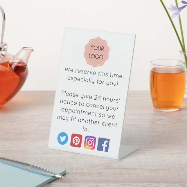 Signe De Table Avis d'annulation pour salon ou spa (In SItu)