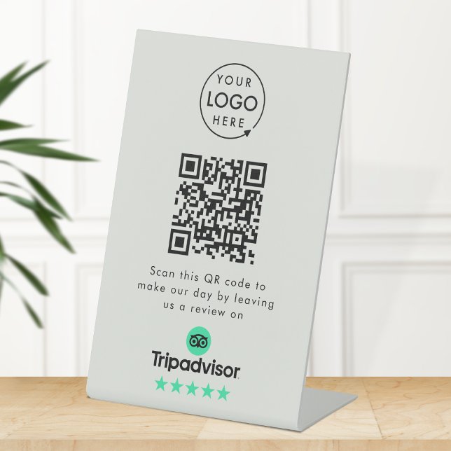 Signe De Table Avis Tripadvisor | Revue de l'entreprise Code QR g (Créateur téléchargé)