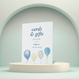 Signe De Table Baby shower Blue Jean Table Denim Cartes & Cadea
