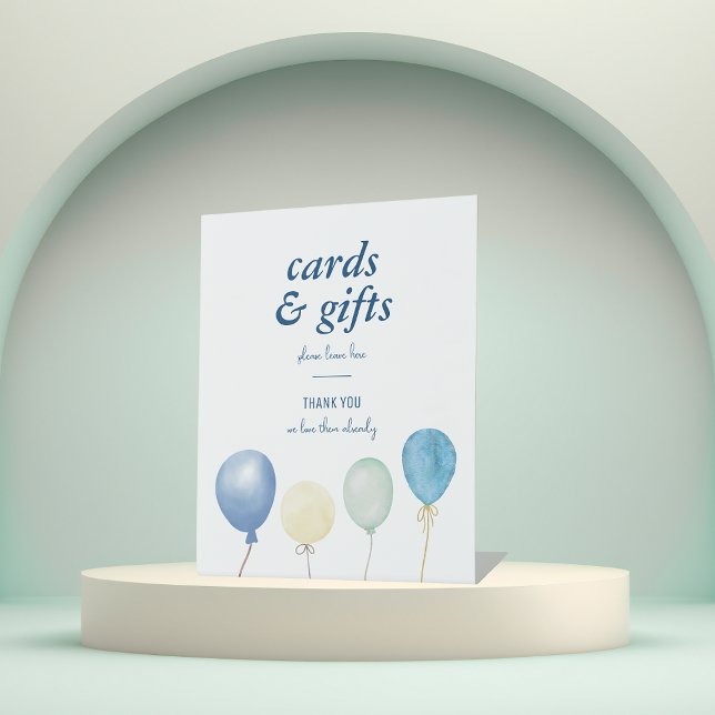 Signe De Table Baby shower Blue Jean | Table Denim Cartes & Cadea (Créateur téléchargé)