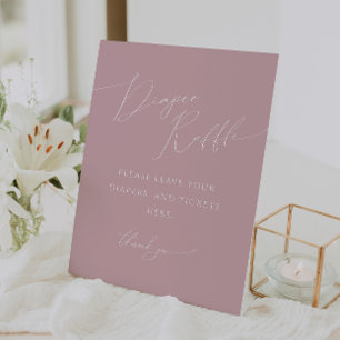 Signe De Table Baby shower de carafe à Rose lunette Whimsical Dus