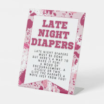 Baby shower des décorations de la fête de camo ros