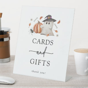 Signe De Table Baby shower d'Halloween