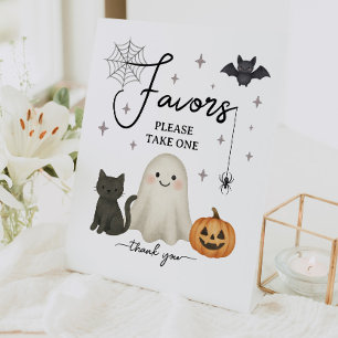 Signe De Table Baby shower d'Halloween