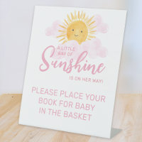 Baby Shower Fille Rayon De Soleil Placez Vos Livre