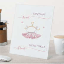 Ballerina Babies sont baby shower doux faveur trai