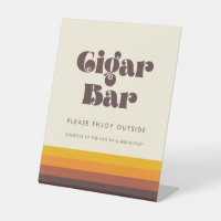 Bar à cigares rétro des années 60