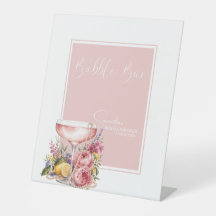 Bar de fête de mariage Petals, Pearls & Prosecco