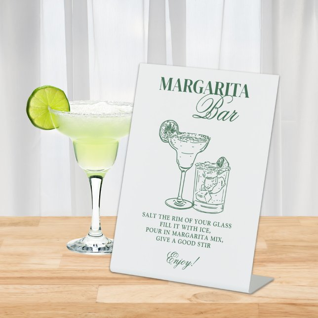 Signe De Table Bar Margarita (Créateur téléchargé)