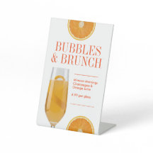 Bar ou table de cocktail Modern Mimosa pour le bru