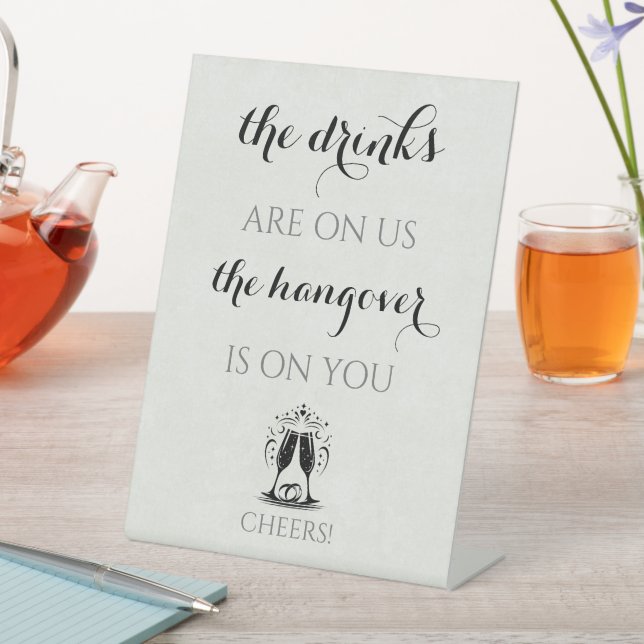 Signe De Table Barre ouverte (In SItu)