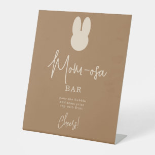 Signe De Table Barre simple Bunny mOM-osa