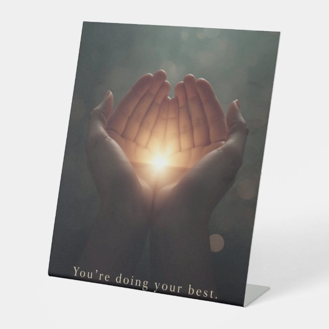 Signe De Table Be Gentle With Yourself (Recto)