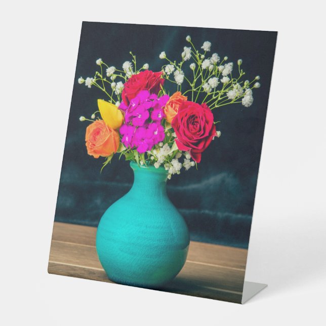 Signe De Table Beau arrangement Fleur Encore Vie (Recto)