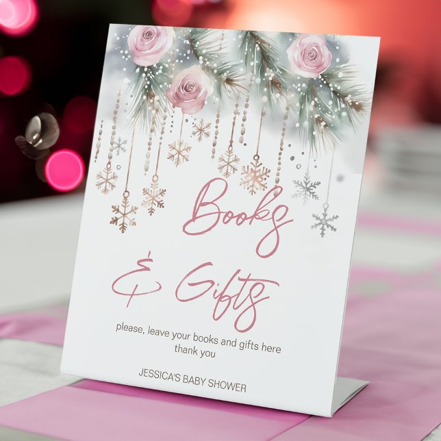 Signe De Table Bébé il fait froid dehors table de baby shower d'h (Créateur téléchargé)