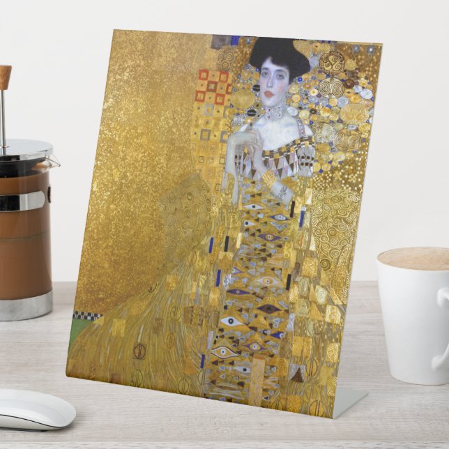 Signe De Table Belle La Femme en Or Gustav Klimt (In SItu)