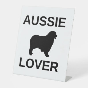 Signe De Table berger australien aussie amant