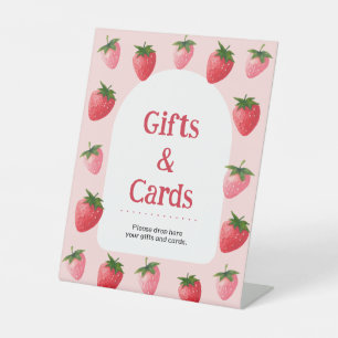Signe De Table Berry fraise premiers cadeaux d'anniversaire