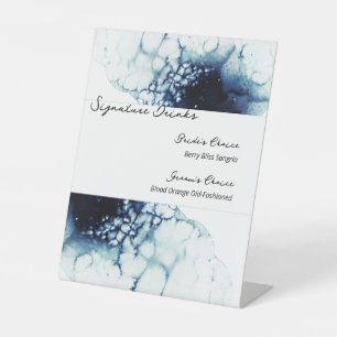 Signe De Table Bleu Nautique Destination Mariage Signature Boisso