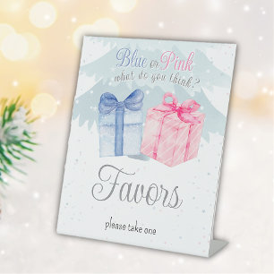 Signe De Table Bleu ou rose Que pensez-vous de l'invitation