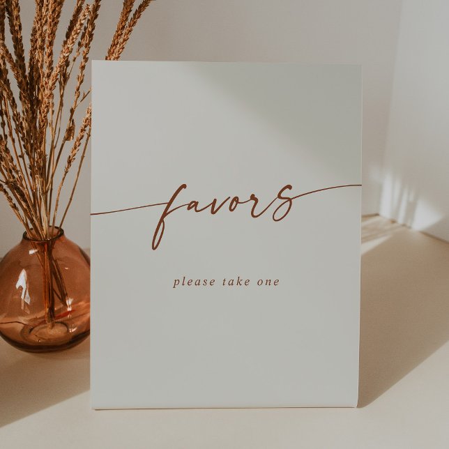 Signe De Table Boho Chic Moderne Bohême Crème Mariage Faveurs (Créateur téléchargé)