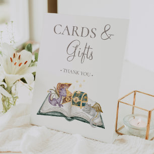 Signe De Table Boho Storybook Dragon Baby showers cartes et cadea