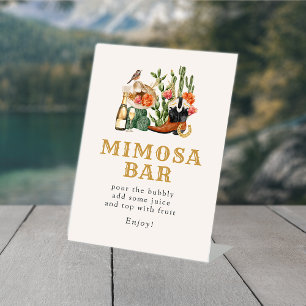 Signe De Table Boho Western Bar