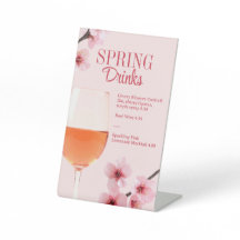 Boissons de printemps Cocktail Bar ou Brunch LTO s
