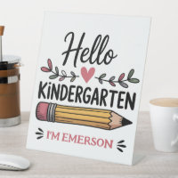 Bonjour maternelle personnalisé retour à l'école