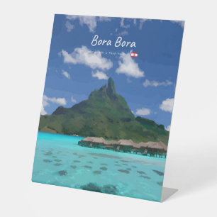 Signe De Table Bora Bora, Polynésie française - Résort de Plage