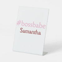 Bossbabe hashtag rose clair ajouter nom fille patr