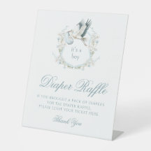 Bouche en crête bleue Boho Baby shower Déchets Raf