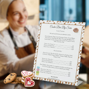 Signe De Table Boulangerie de biscuits aux pépites de chocolat à