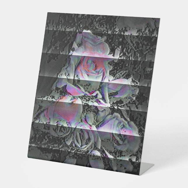 Signe De Table Bouquet Techno  (Recto)