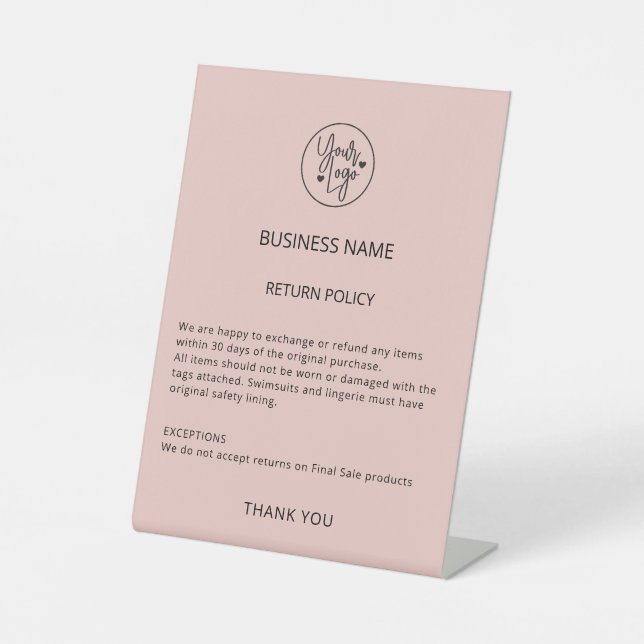 Signe De Table Boutique Boutique Boutique Boutique Boutique Logo  (Recto)