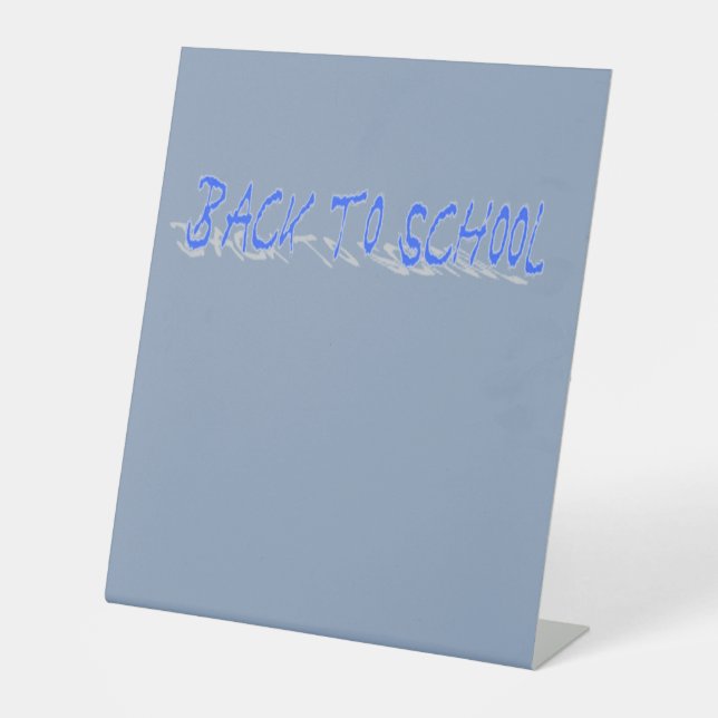 Signe De Table BTS bleu foncé (Recto)