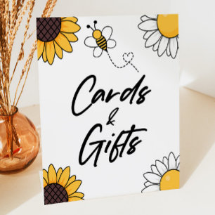 Signe De Table Bumble Honey Bee Cartes et Cadeaux Table Symbole