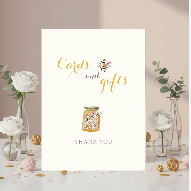 Signe De Table Butter Yellow She Found Her Honey Bee Bridal Party (Créateur téléchargé)