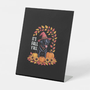 Signe De Table C’est l’automne Y’all Halloween Thanksgiving Drôle