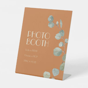 Signe De Table Cabine photo Mariage en terre cuite Eucalyptus Dec