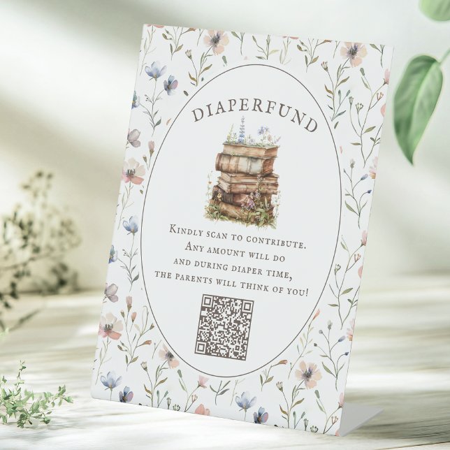 Signe De Table Cadeau de naissance 'nouveau chapitre' pour un fon (Créateur téléchargé)