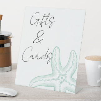 Signe De Table Cadeau pour Baby Shower Sea You Soon