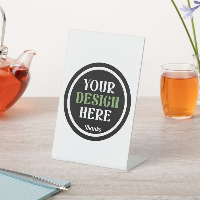 Signe De Table Cadeaux d'appréciation d'employé de société à logo (In SItu)
